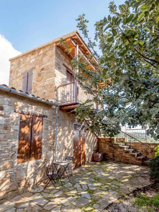 The Carob Tree Villa - Rustic Luxury Home With Access To Pool And Restaurant 拉纳卡 外观 照片