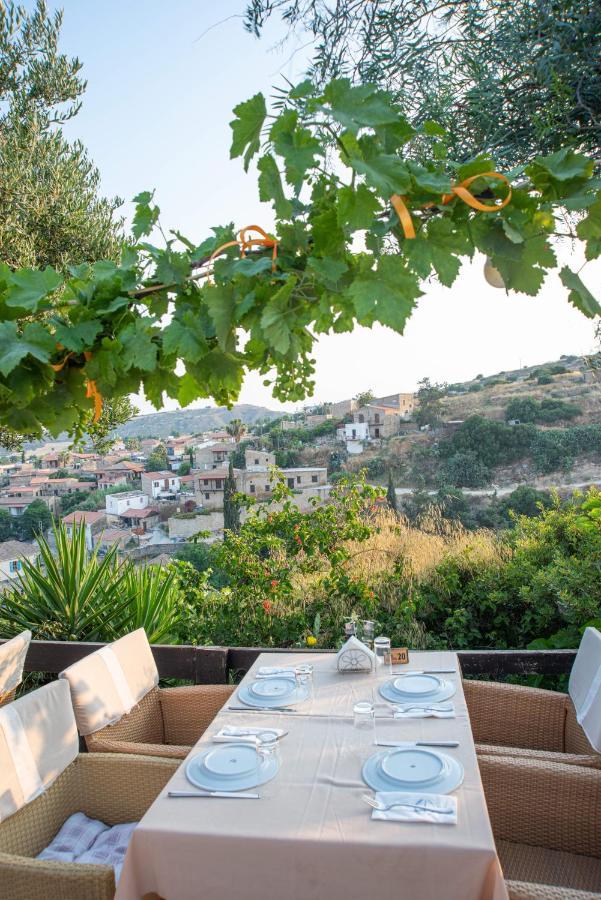 The Carob Tree Villa - Rustic Luxury Home With Access To Pool And Restaurant 拉纳卡 外观 照片